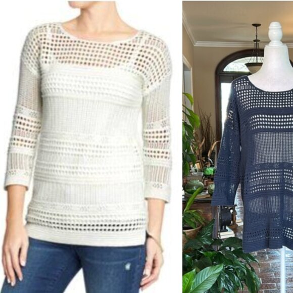 Old Navy open weave cotton sweater size XXL - Picture 13 of 13